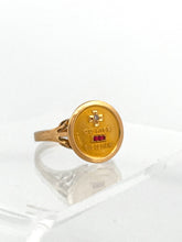 Load image into Gallery viewer, 22k French Augis ring sz 6.75