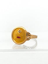 Load image into Gallery viewer, 22k French Augis ring sz 6.75