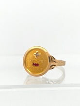 Load image into Gallery viewer, 22k French Augis ring sz 6.75